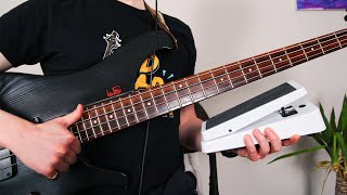 Slap bass with WAH sounds DANGEROUSLY funky [upl. by Ahsaten]