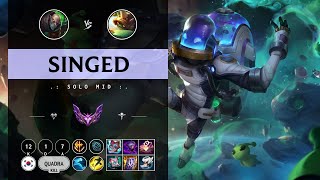 Singed Mid vs Rammus  KR Master Patch 149 [upl. by Yllim]