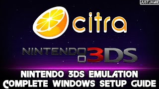 Citra☆3DS Emulation Complete Setup Guide  Best Settings citra 3ds emulator [upl. by Neelahs374]