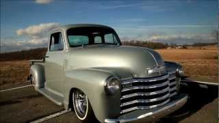 quotWhalebonequot 1951 Chevrolet BAGGED AIR RIDE Pickup Truck [upl. by Johm827]