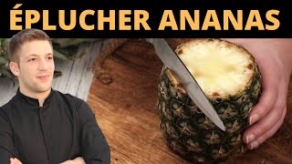 Comment éplucher un ANANAS [upl. by Eetsim]