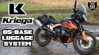 Kriega OS Base  Lightweight luggage for the KTM 790 Adventure [upl. by Arramat]