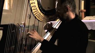 Comptine dun autre été Laprèsmidi played on harp quotAméliequot soundtrack [upl. by Eenaej695]