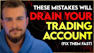 These 4 Mistakes Will Drain Your Trading Account 97 of Traders are Guilty [upl. by Annavoeg]