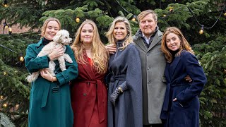 Koninklijke familie kerstfotosessie Paleis Huis ten Bosch [upl. by Thirzia]