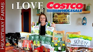 This Costco Shopping Haul was part of our biggest stock up ever  Heartway Farms [upl. by Brotherson693]