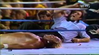 Hulk Hogan vs Paul OrndorffPt2WWF TItle [upl. by Harewood]