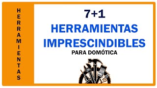 👉 Herramientas para domótica 👈 Herramientas para electricista [upl. by Garfield654]