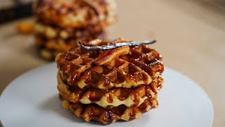 Belgian Liege Waffles Suzette – Bruno Albouze [upl. by Marlette464]