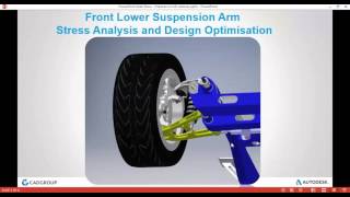 Nastran InCAD Linear and nonlinear stress analysis [upl. by Tamer]