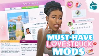 musthave NEW mods for the Sims 4 lovestruck to improve gameplay [upl. by Leoj]