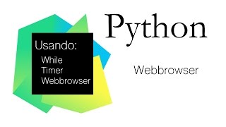 Como abrir un Browser desde Python programado por tiempo [upl. by Lyrac]