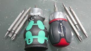 FACOM ATCLS14PB  Ratchet Stubby Screwdriver  PROTWIST [upl. by Adnanref968]