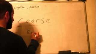 Course amp Coarse  Assure Ensure amp Insure  Learn English Language Lesson [upl. by Annovaj828]