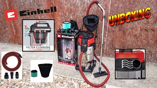 Einhell TEVC 2340 SAC  WetDry Vacuum Cleaner Unboxing amp Test  What is in the Box [upl. by Inuat586]