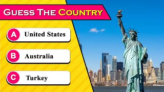 Guess The Country by the Landmark Quiz  40 Famous Landmarks [upl. by Danialah]