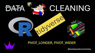 Data Cleaning in R Tidyr PivotLonger PivotWider [upl. by Onibag]