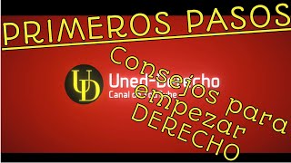 ✔️ Consejos para empezar a estudiar Derecho en la UNED [upl. by Akenal]