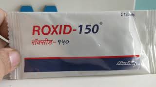 Roxid 150 tablet roxythromycin uses side effects complete info [upl. by Atiana]