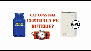 Cât consumă centrala cu butelie GPL [upl. by Marozas]