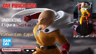 Figura Saitama One Punch Man Bandai Unboxing en Español [upl. by Altman394]