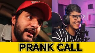 FukraInsaan Prank call to triggeredinsaan Accident prank on nischay 😂 Prank Trending [upl. by Leagiba]