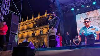 Concierto de Omar Montes en la Plaza Mayor de Salamanca [upl. by Kariotta415]