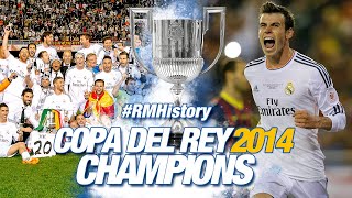 FULL MATCH  Barcelona 12 Real Madrid Copa del Rey final 201314 [upl. by Santiago]