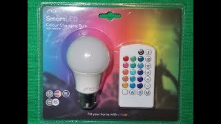 A look at the TCP Smart LED Colour Changing Bulb – With Remote Control [upl. by Acilegna]