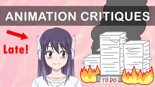 Animation Critiques Marathon We finish them all today [upl. by Cantu]