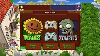 Plants vs Zombies Competitive 2Player Xbox 360 HD [upl. by Rehtnug635]