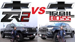 2023 Chevy Silverado ZR2 VS 2023 Chevy Silverado Trail Boss Is The ZR2 Worth The Extra Dough [upl. by Perpetua]