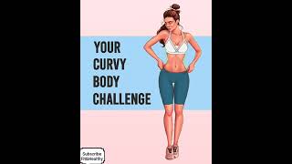 Curvy body workout  Body curves workout at home  shorts curvy curvymodel curves [upl. by Aiem]