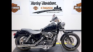 2014 Harley Davidson Dyna Street Bob FXDB 25095 Miles Vivid Black [upl. by Matthei]