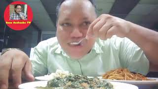 Mukbang Tayo Laing Pancit Canton And Rice Lets Go mukbang laing pancitcanton [upl. by Lyons]