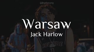 Warsaw  Jack Harlow ft 2forwOyNE lyricsletra [upl. by Smiga]