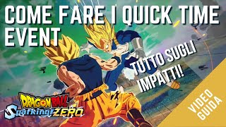 DrragonBall Sparking Zero Guida ai Quick Time Event Impatti [upl. by Sinylg]