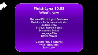 FinishLynx 1003 New Features  Video Release Notes [upl. by Vinson51]