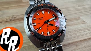 Doxa Sub 300T Professional Orange Dial Exquisite Timepieces [upl. by Myriam579]