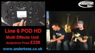 Line 6 POD HD Demo  Part 2 [upl. by Nytsirhc47]