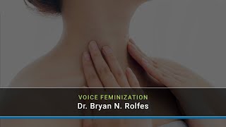 Understanding Voice Feminization Surgery with Dr Rolfes [upl. by Nnaael]