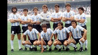 1986 Argentina 32 Germany  The second Argentine World Champion  GOALS [upl. by Ennaul]