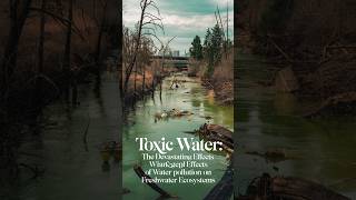 Toxic Water Pollution How Freshwater Ecosystems Are Dying freshwater waterpollution protectwater [upl. by Olraced]