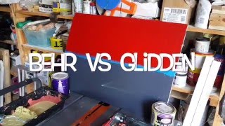 Behr Marqee vs Glidden Diamond [upl. by Athal33]