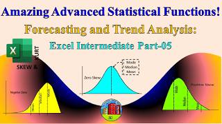 Amazing Advanced Statistical Functions Forecasting and Trend Analysis in Excel [upl. by Allesiram792]