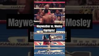 HIGHLIGHTS  Floyd Mayweather vs Shane Mosley Unforgettable Showdown boxing fullfighthighlights [upl. by Nayk]