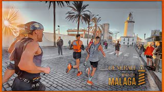 Generali Maratón de Málaga 2023 🎬Trailer malaga maraton aiphone viral carrera [upl. by Pegg]