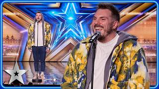 ALL of Mike Woodhams spectacular singing impressions  Britains Got Talent [upl. by Gerri]