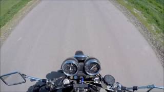 Kawasaki ZRX400 0100 acceleration [upl. by Evita]