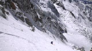 Freeride au couloir des Cosmiques [upl. by Martinson]